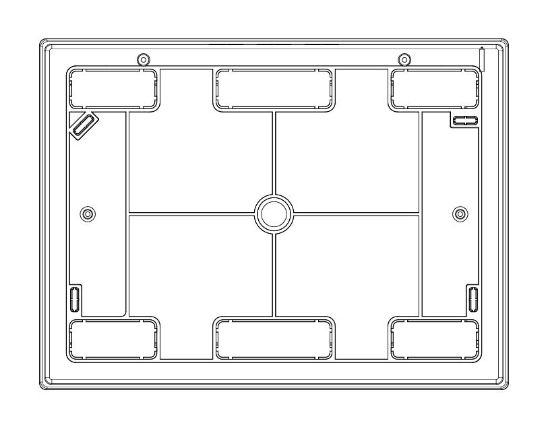 295x100x221 12 li Abs Sıva Üstü W Otomat Sigorta Kutusu resmi