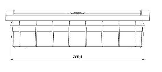 365x103x212 18 li Abs Sıva Altı W Otomat Sigorta Kutusu resmi