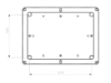 Termo Plastik Buat Opak Kapak 280x210x74 mm resmi