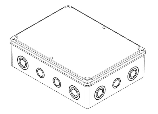 Termo Plastik Buat Opak Kapak 280x210x74 mm resmi