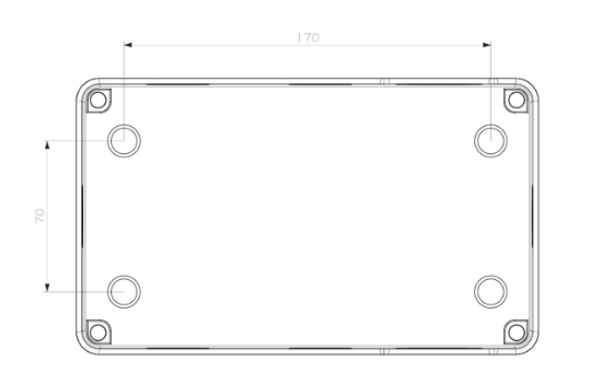 Termo Plastik Buat Opak Kapak 210x120x74 mm resmi