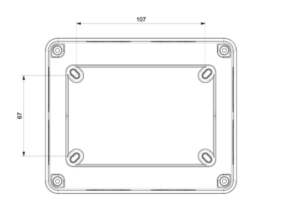 Termo Plastik Derin Buat Opak Kapak 120x150x140 mm resmi