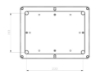 380x280x130 mm 4 lü Kombinasyon Kutusu  resmi