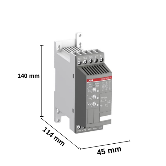 ABB PSR Yumuşak Yolverici 16-600-70 (7,5kW , 400VAC Soft Starter) - 1SFA896107R7000 resmi