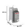 ABB PSR Yumuşak Yolverici 25-600-70 (11kW , 400VAC Soft Starter) - 1SFA896108R7000 resmi