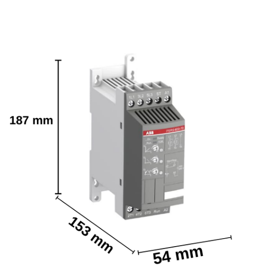 ABB PSR Yumuşak Yolverici 37-600-70 (18,5kW , 400VAC Soft Starter) - 1SFA896110R7000 resmi