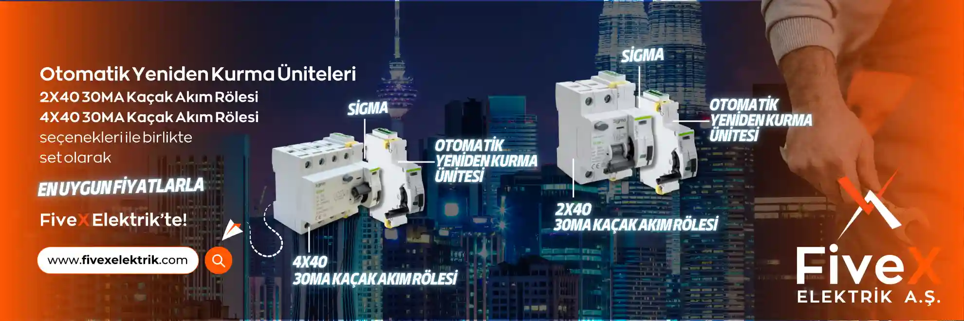 Otomatik yeniden kurma ünitesi Fivex Sigma