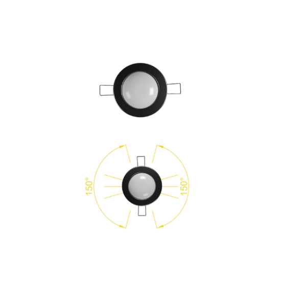 2″ Spot Downlight - 2 inch Sıva Altı Yuvarlak Spot Armatür resmi